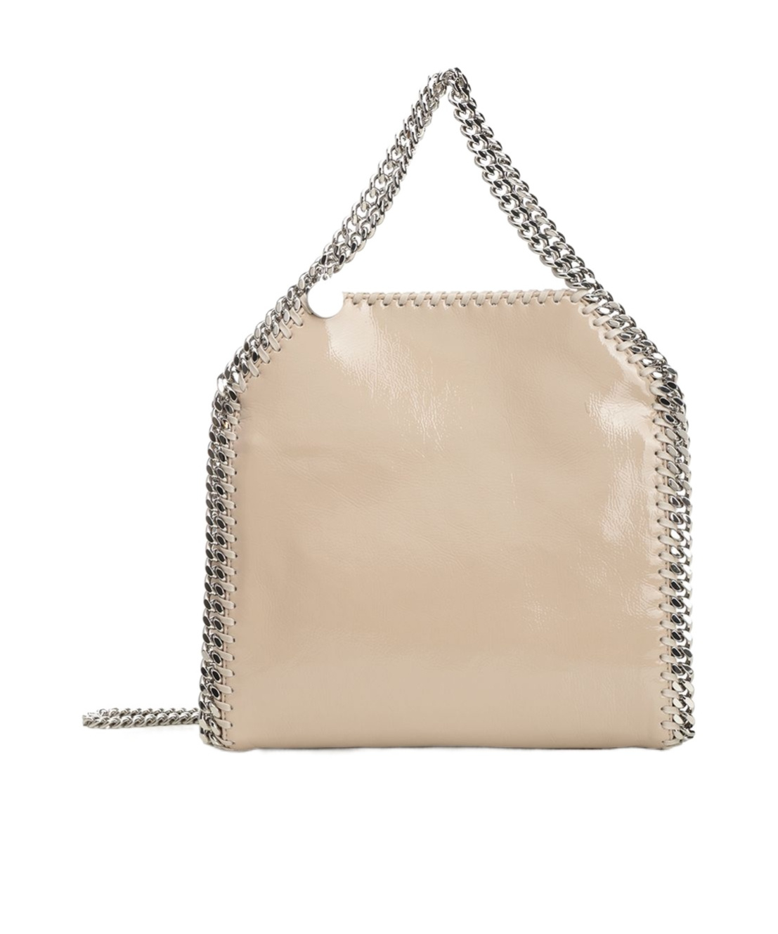 Stella Mccartney Falabella Tiny Bag Crinkled Patent Alter Mat Crossbody Bags Rose