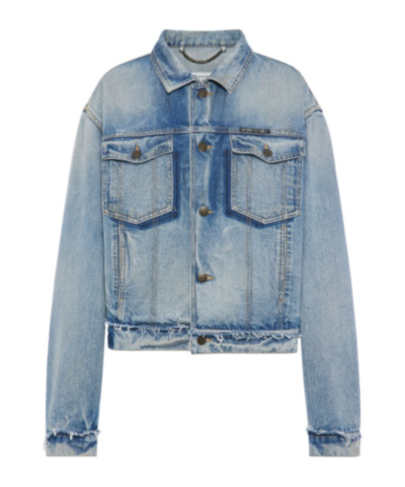 Maison Margiela Light Blue Cotton Denim Jacket