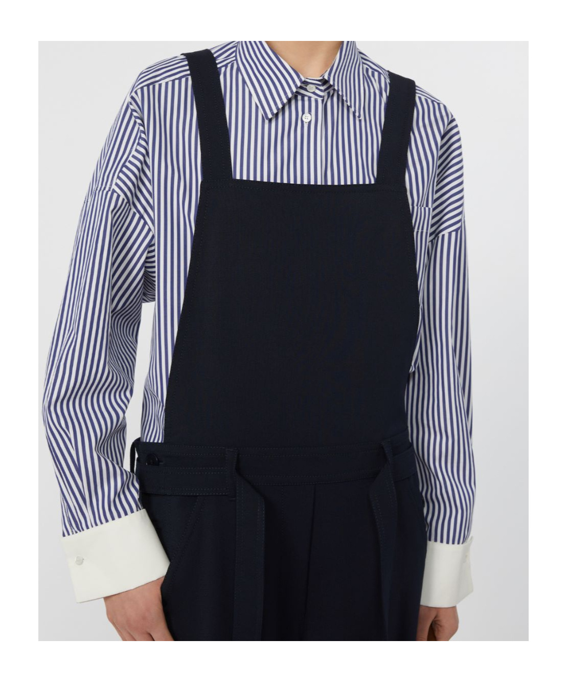 Weekend Max Mara Oversized Poplin Shirt In Purple