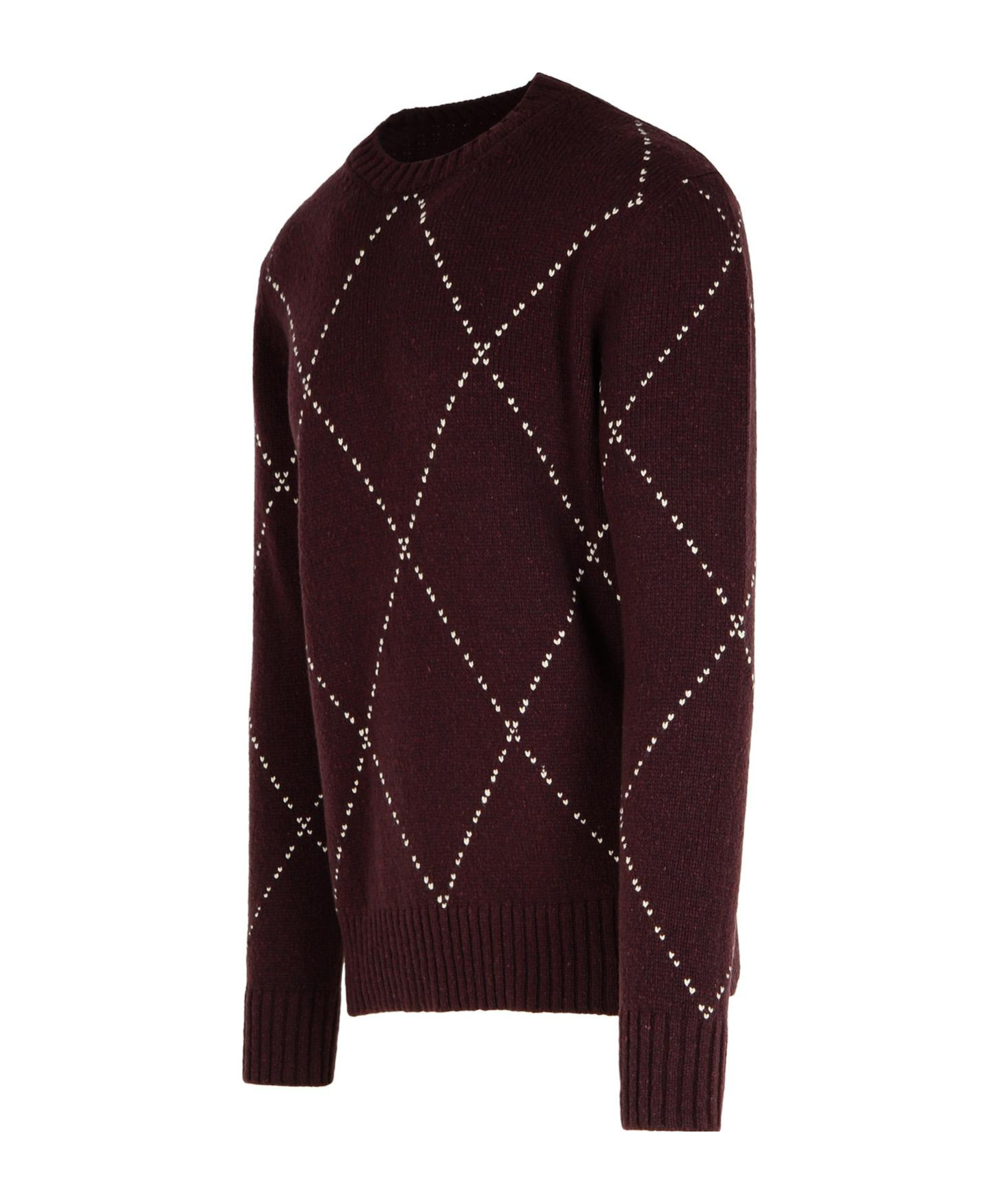 Eleventy Round Neck Sweater In Black