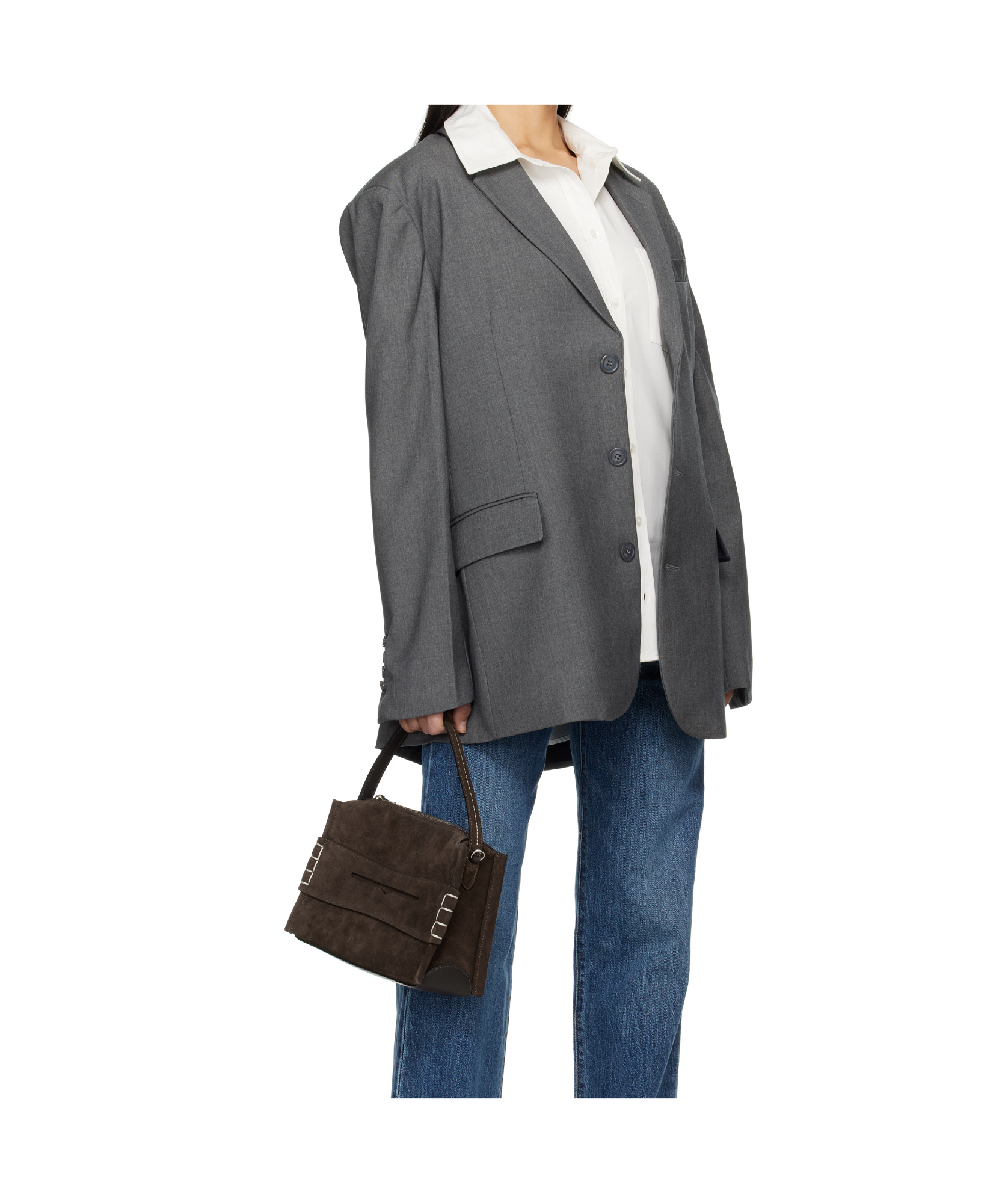 Shop The Frankie Shop Gelso Oversized Blazer