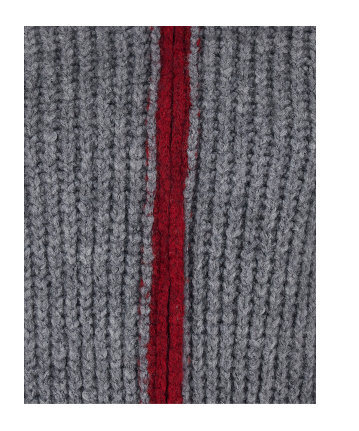 Msgm Zip-up Hooded Knitted Cardigan In Gray