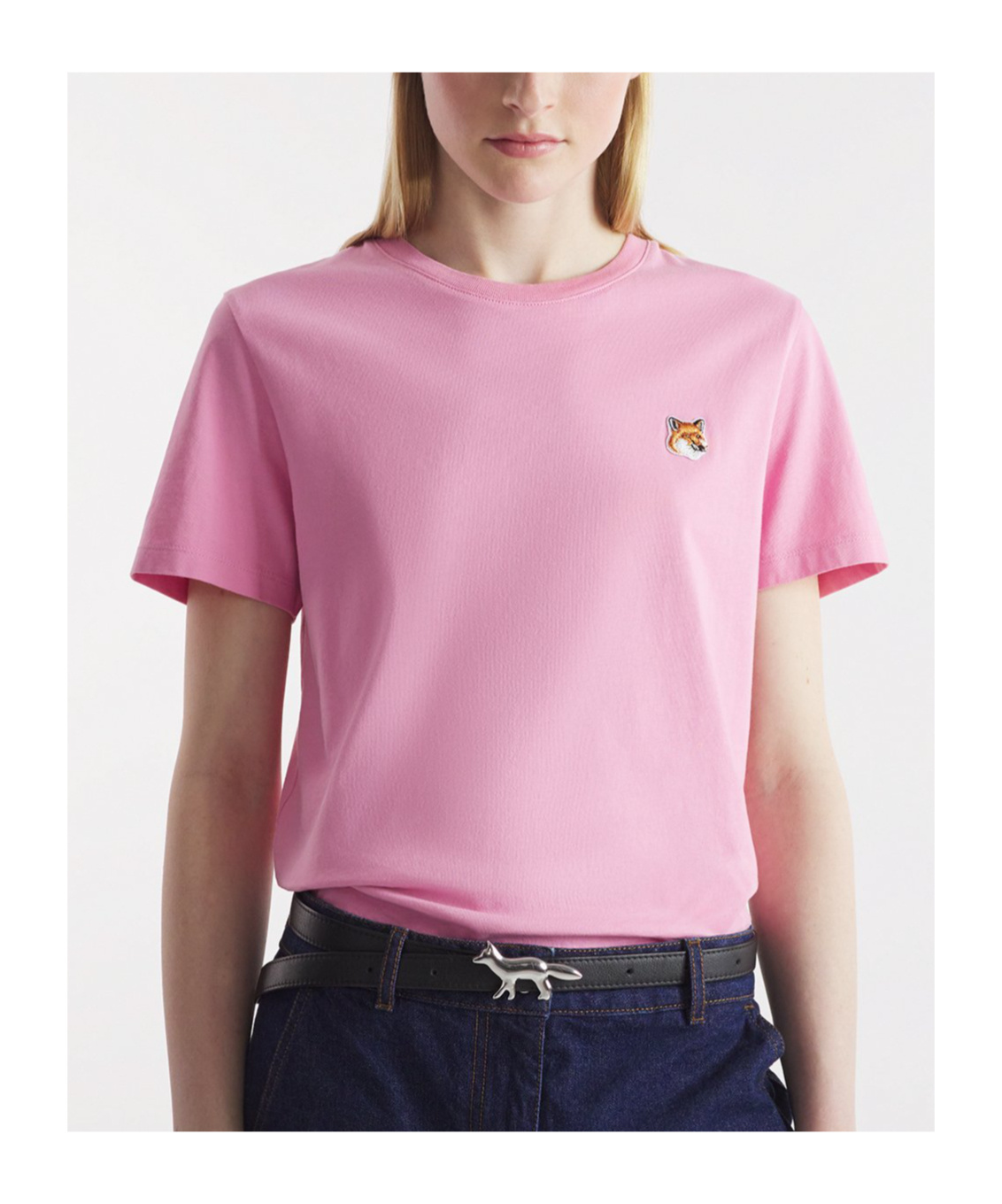 Maison Kitsuné Short-sleeved T-shirt In Pink