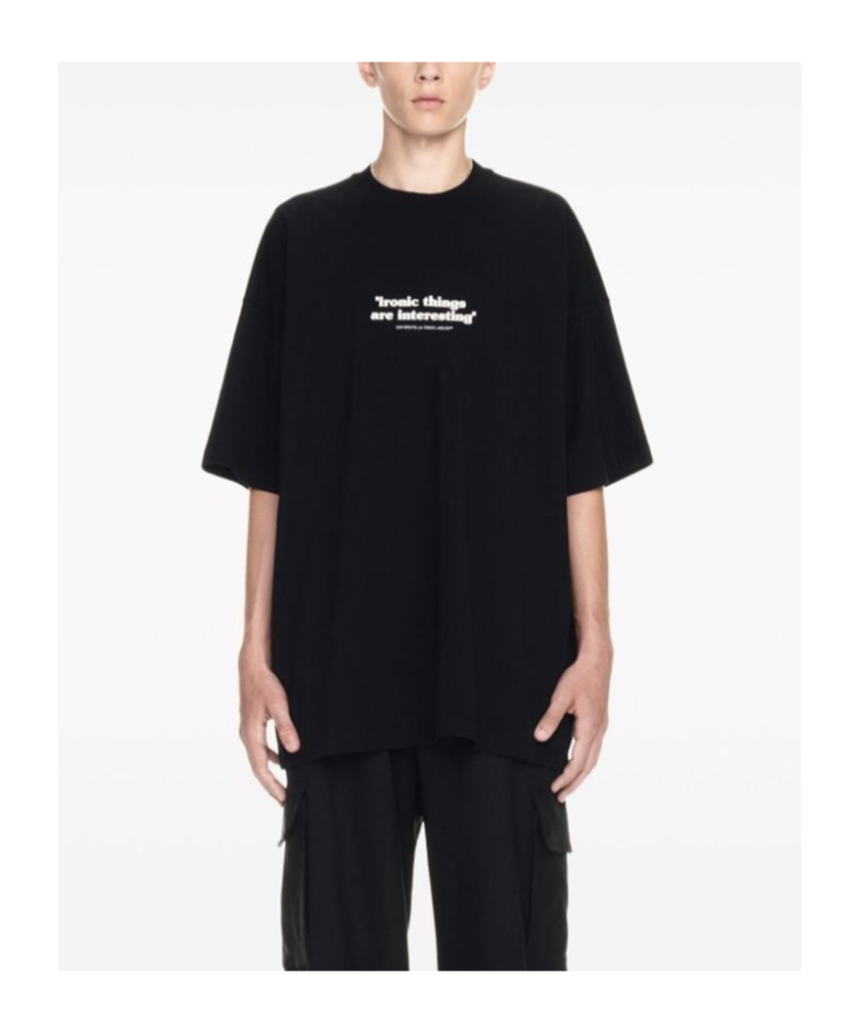 Off-white T-shirt Mit Ironic-print