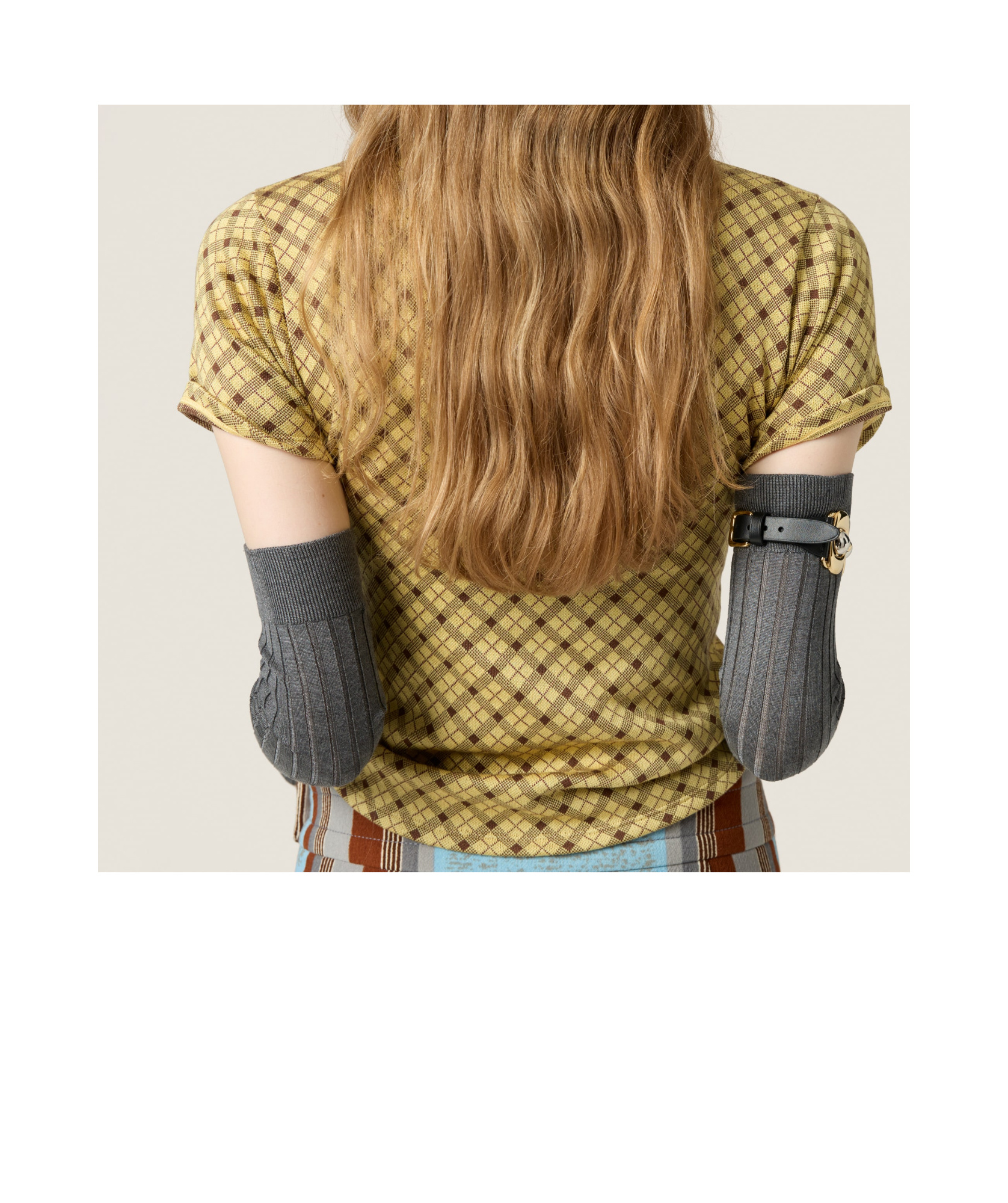 Miu Miu Short Sleeve Polo Top