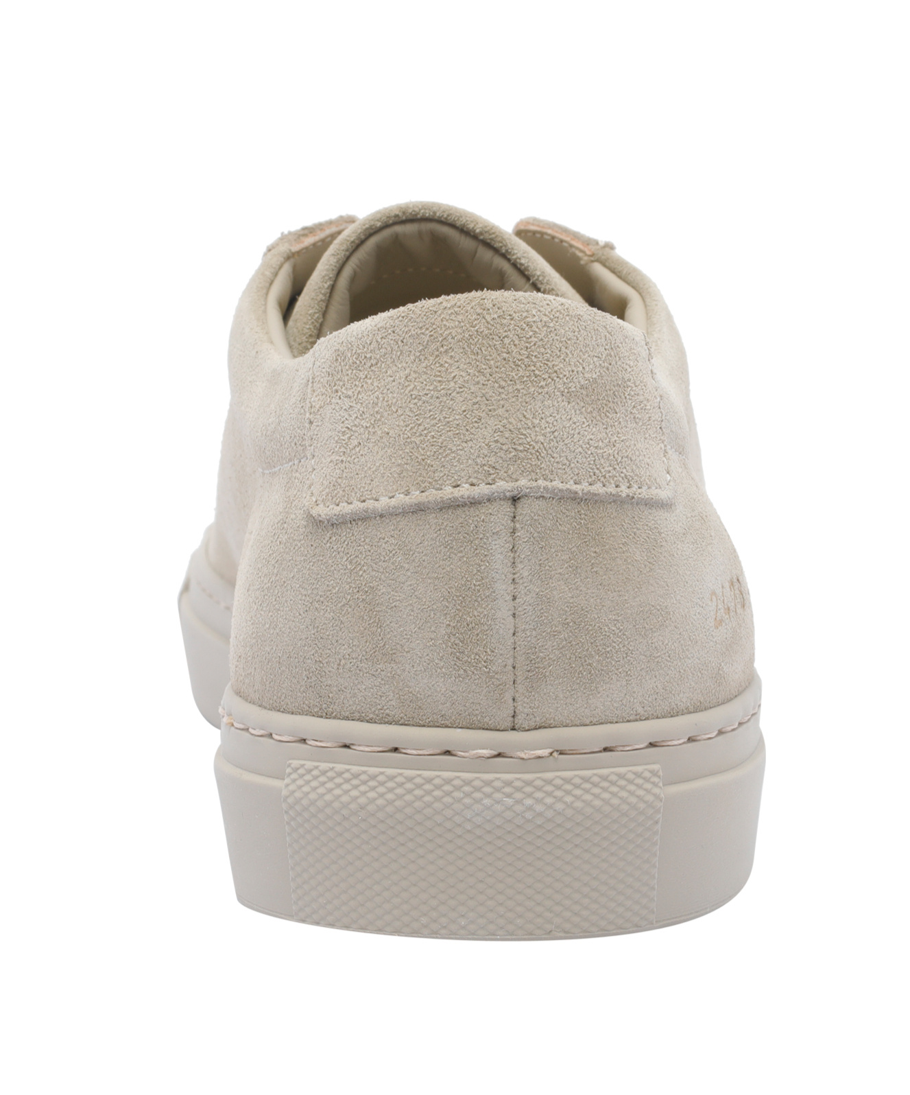 Common Projects Achilles Suede Sneakers In Nude