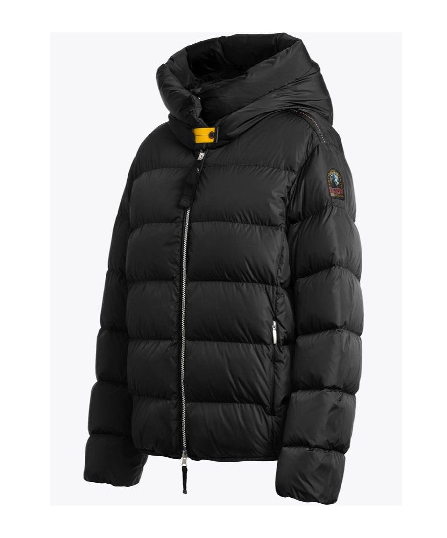 Parajumpers Hooded Down Jacket In Black