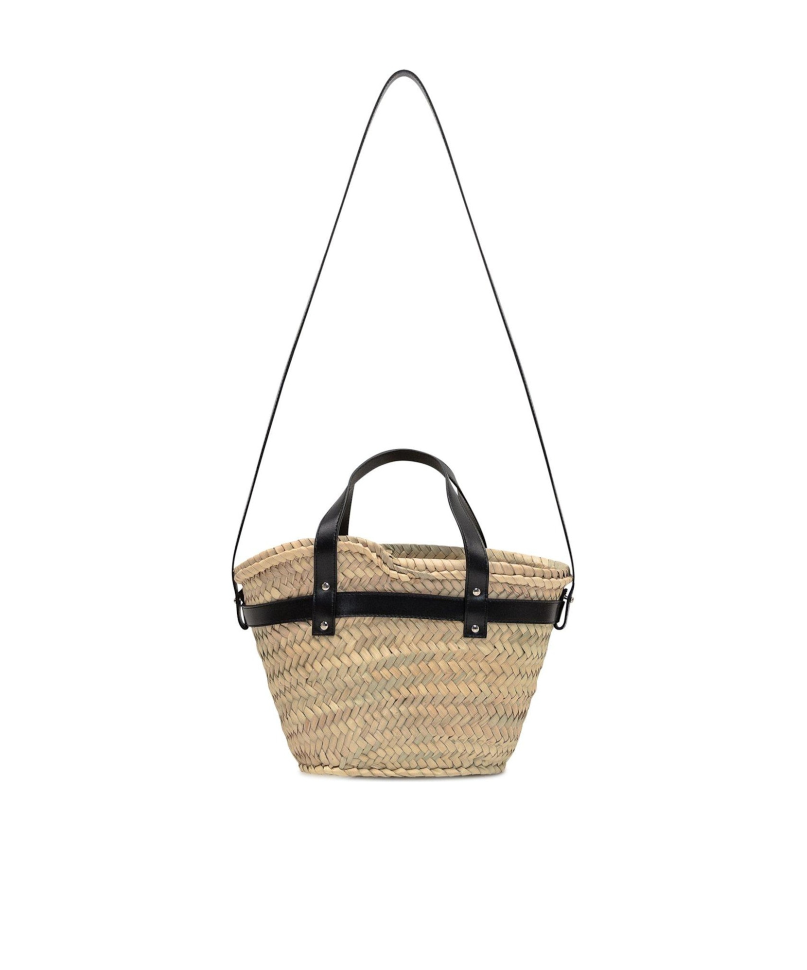 Shop Coperni Woven Logo Shoulder Bag In Beige