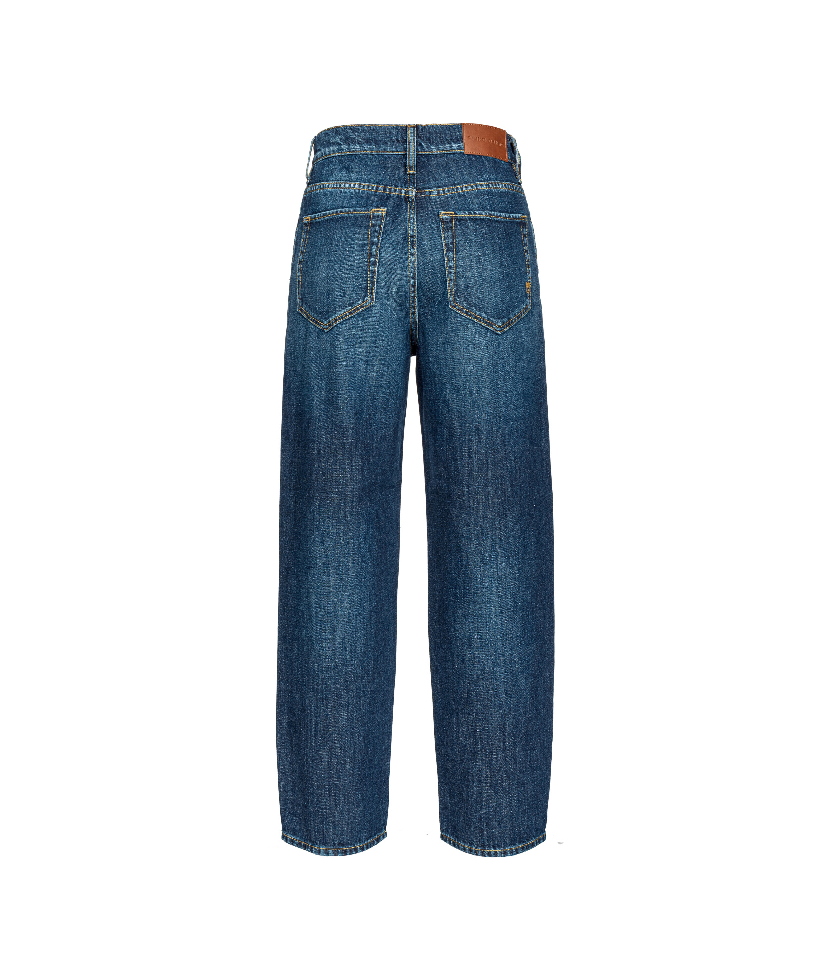 Pinko Belt-loop Jeans In Blue