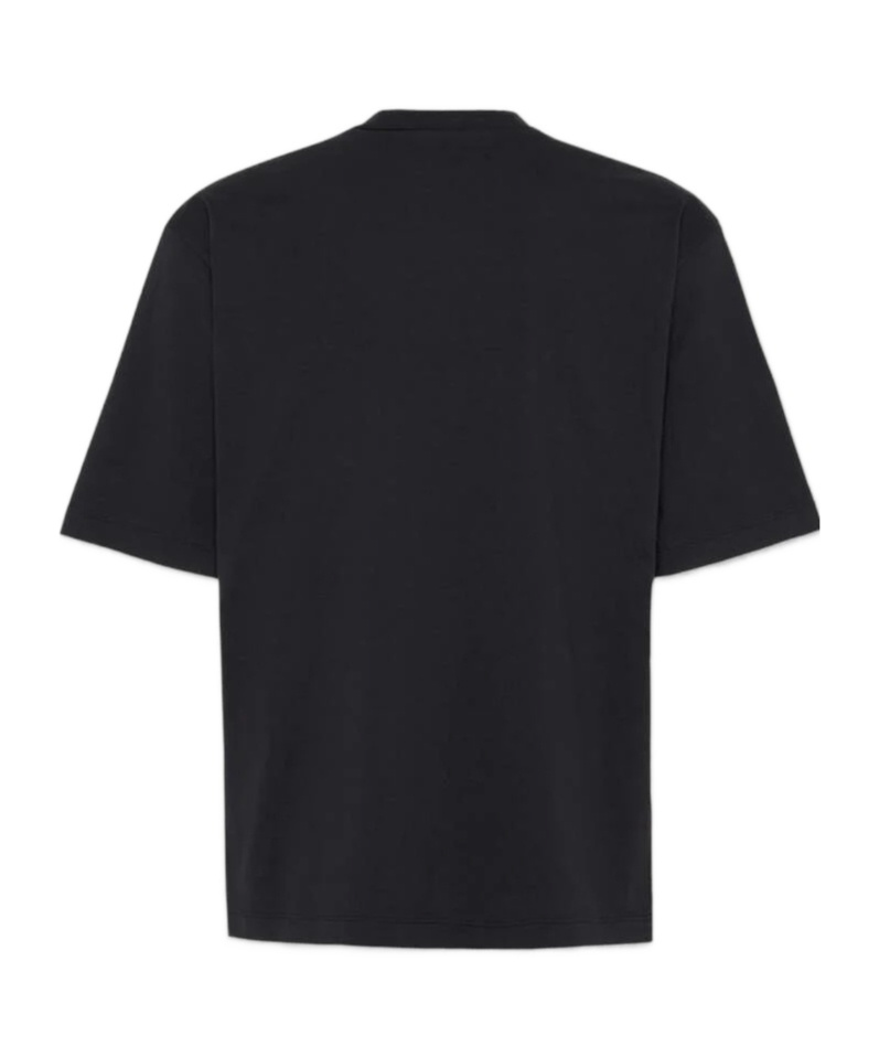Dsquared2 Mens Black Embossed Text-print Loose-fit Cotton T-shirt Xxl In Black