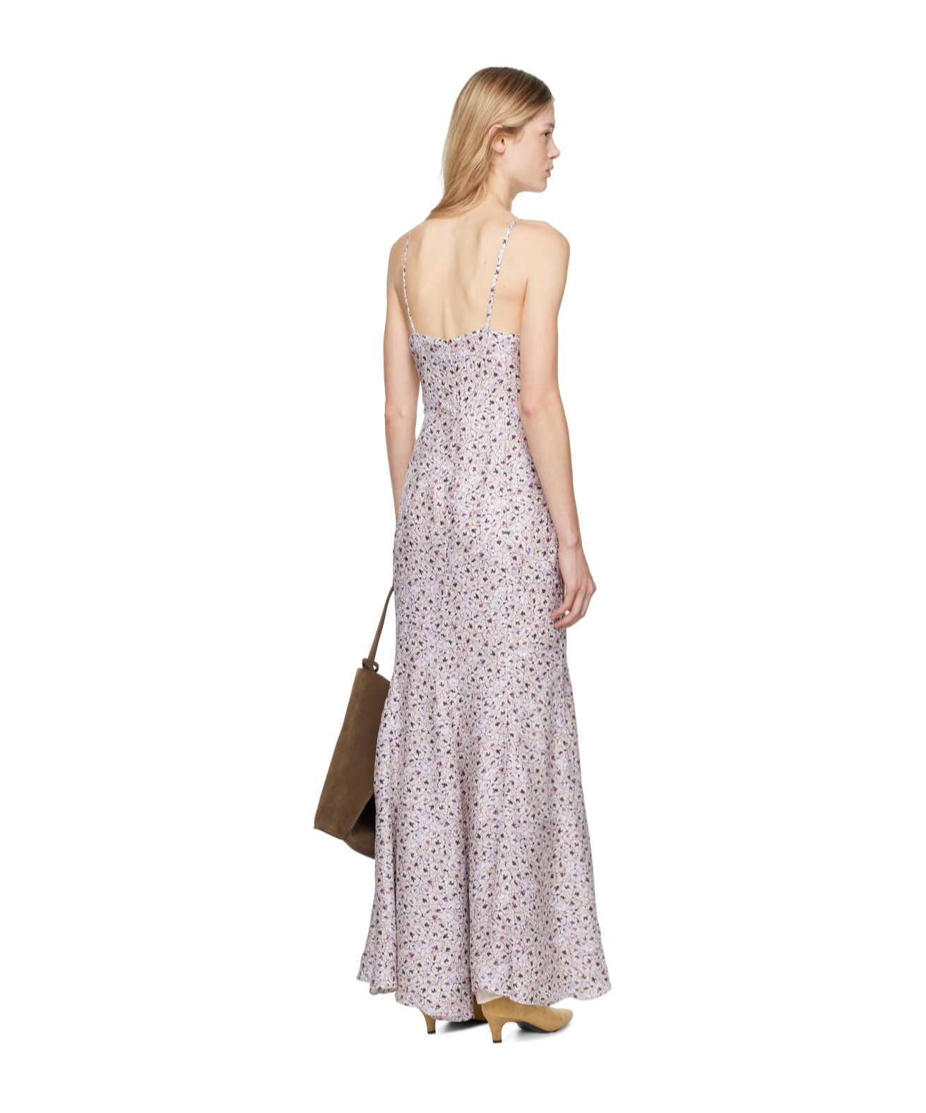Isabel Marant Floral Pattern Suspender Dress In Multicolor