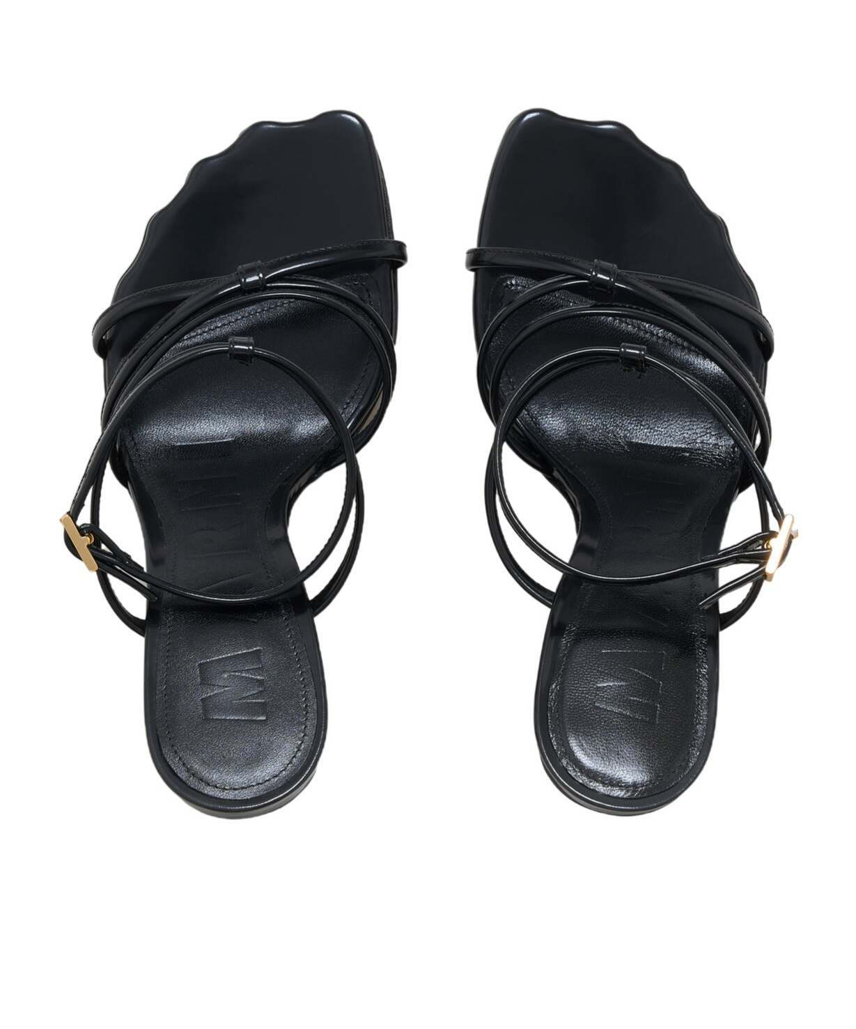 Marni Leather Sandals In Black
