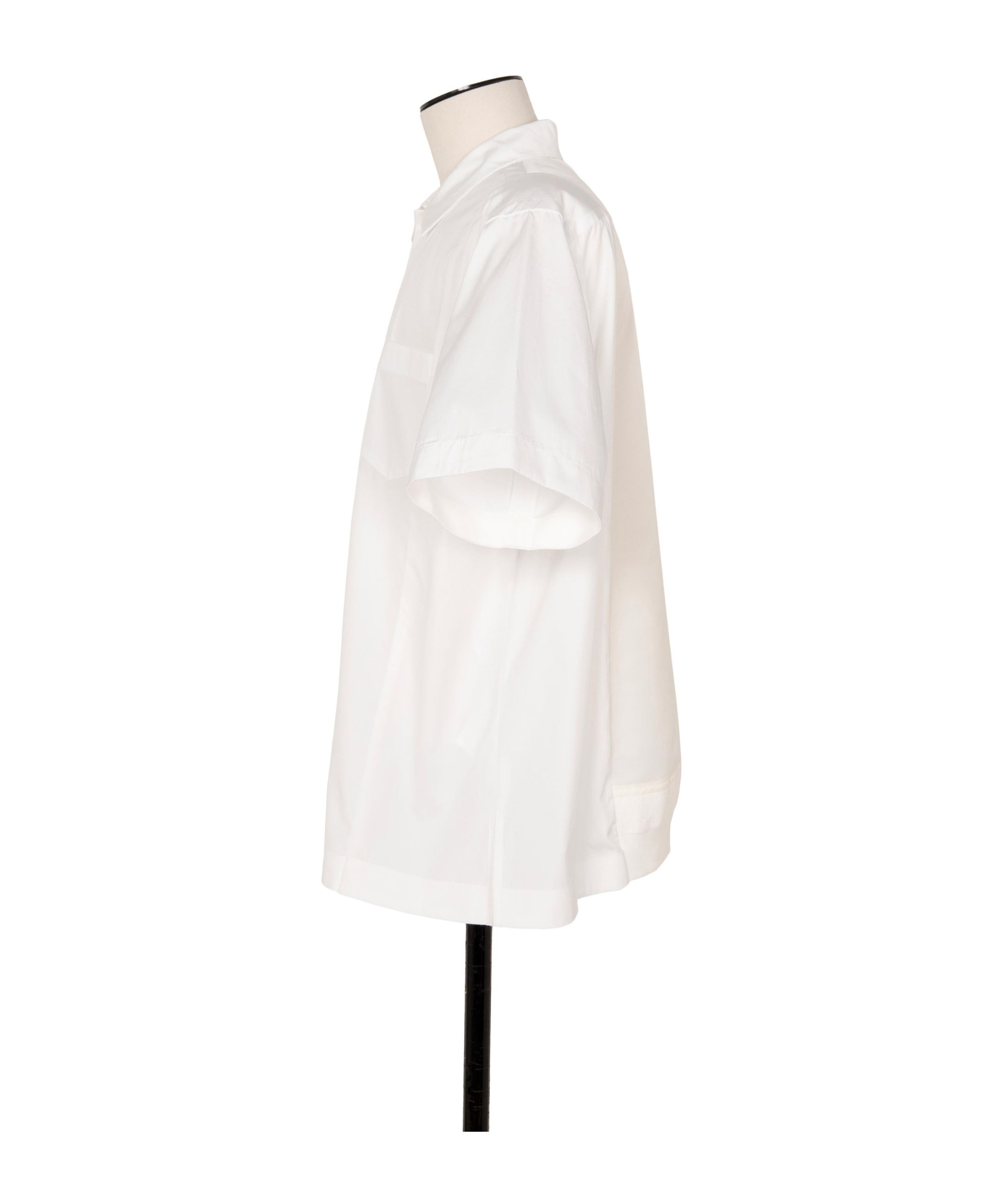 Sacai Short-sleeved Shirt In White
