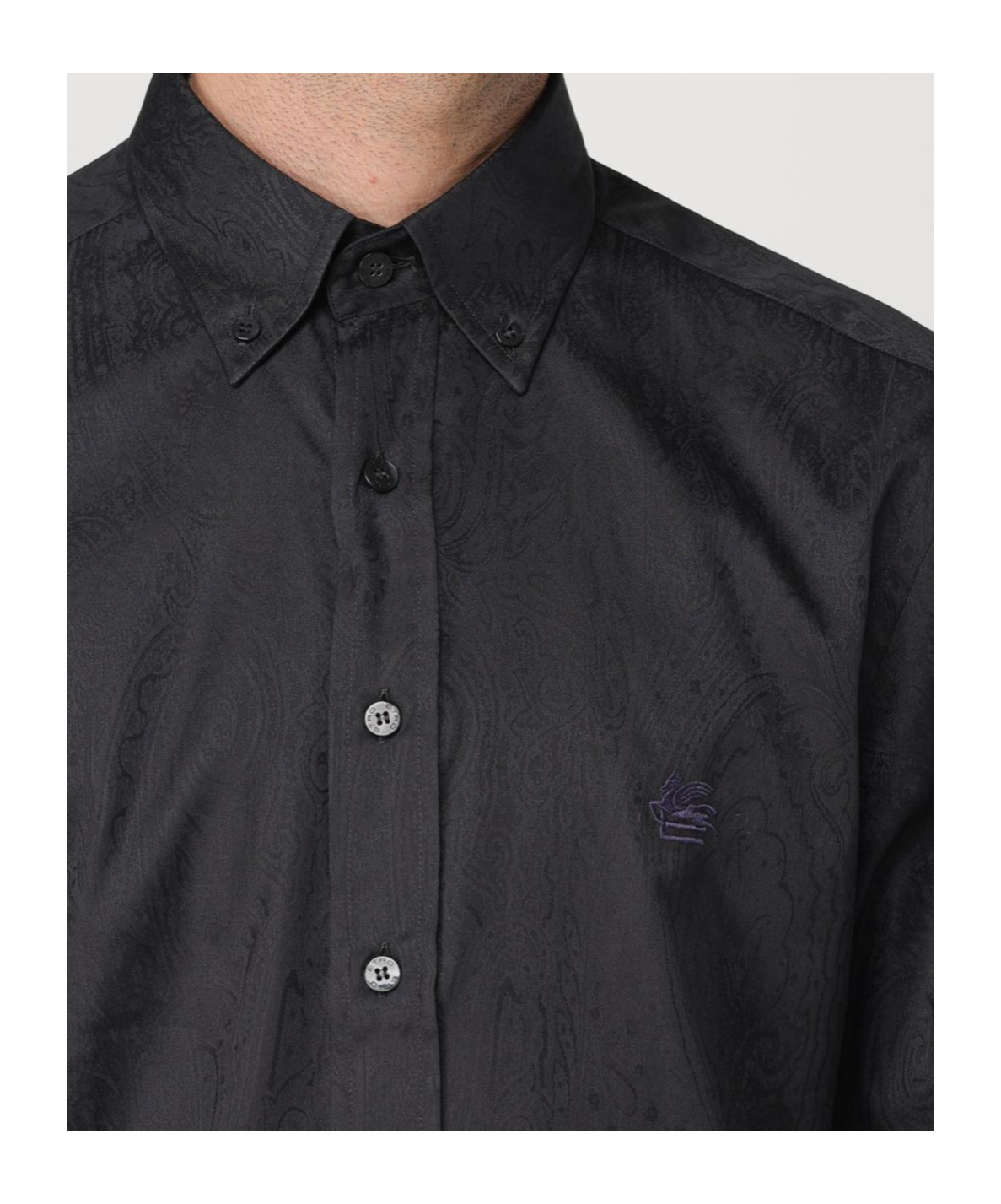 Etro Sweater Men Color Black In Black