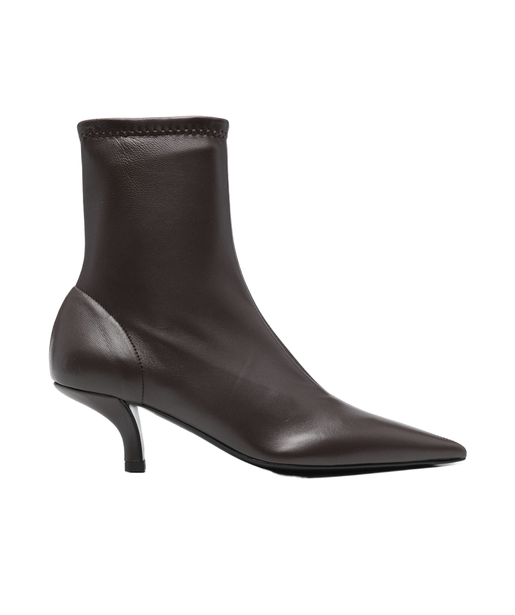 Totême 55mm The Heeled Sock Boots In Black