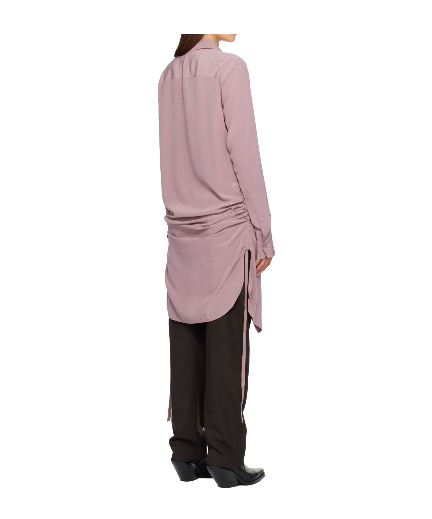 Ann Demeulemeester Sandrina High Comfort Shirt In Purple