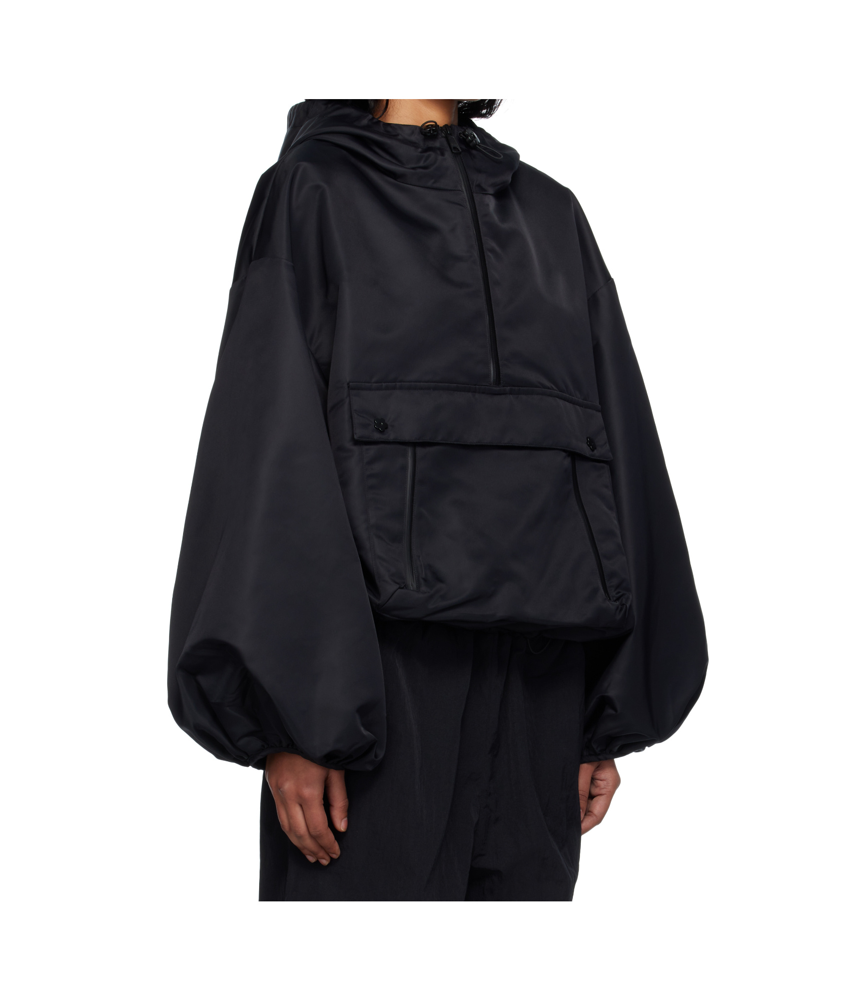Cecilie Bahnsen Beverly Technical Nylon Anorak In Blue