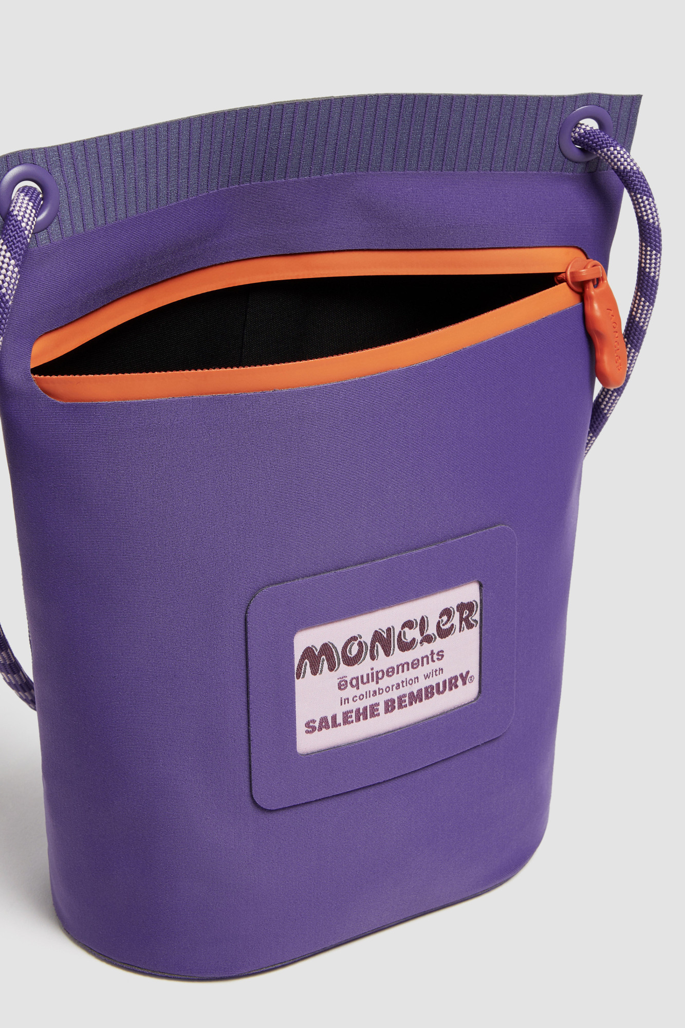 Moncler X Salehe Bembury Amoeba Shoulder Bag In Blue