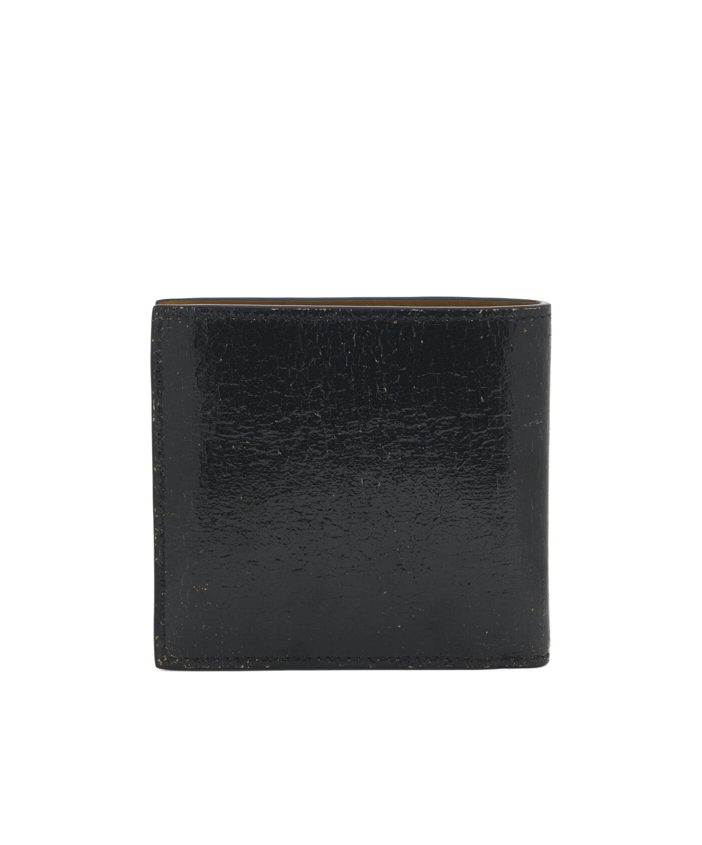 Alexander Mcqueen Double-fold Wallet In Black