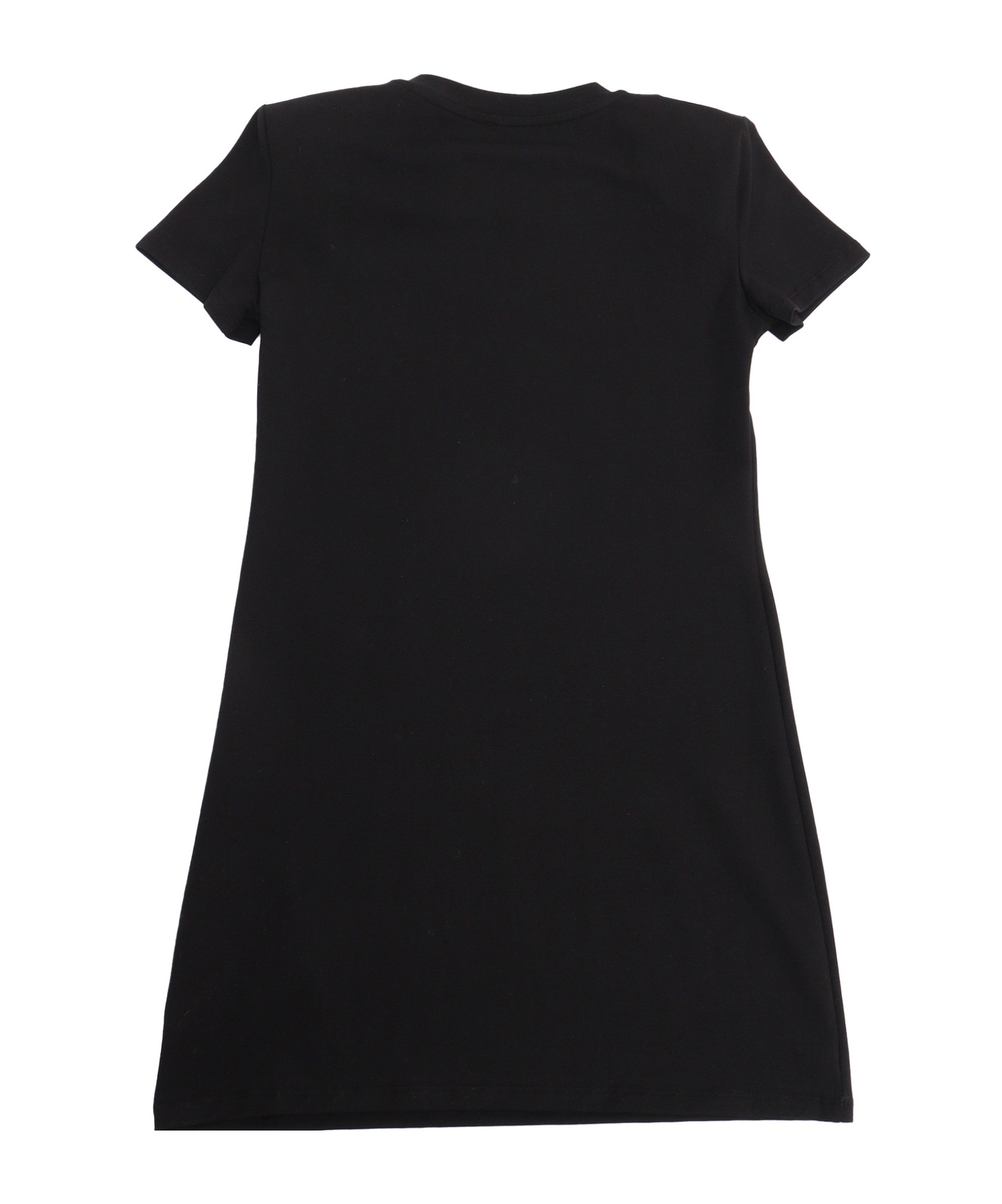 Balmain Logo-print Dress In Black