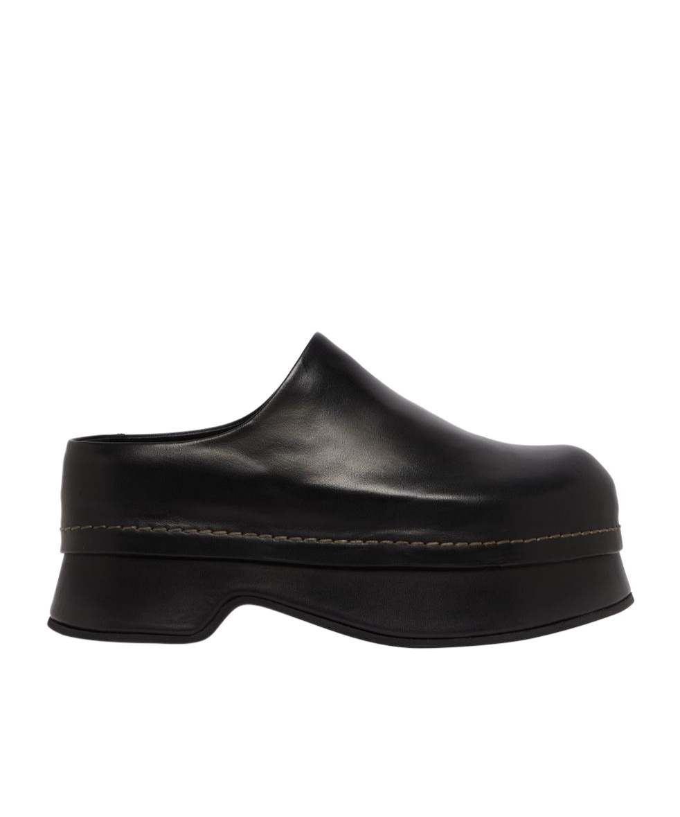 Alexander Mcqueen Round Toe Mules