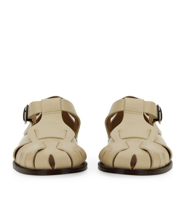 Shop Hereu Pesca Classic Sandals In Nude