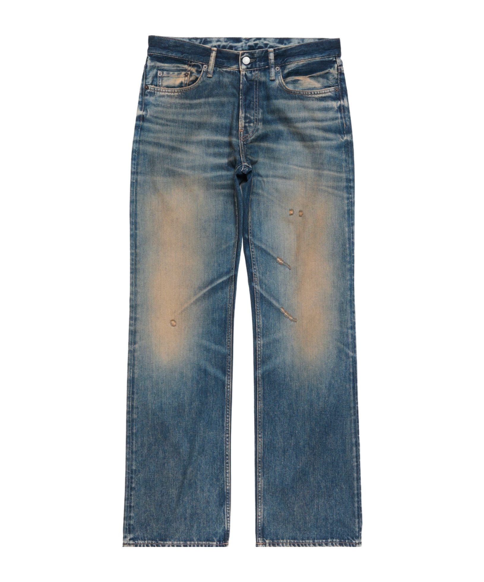 Acne Studios Straight Jeans In Blue
