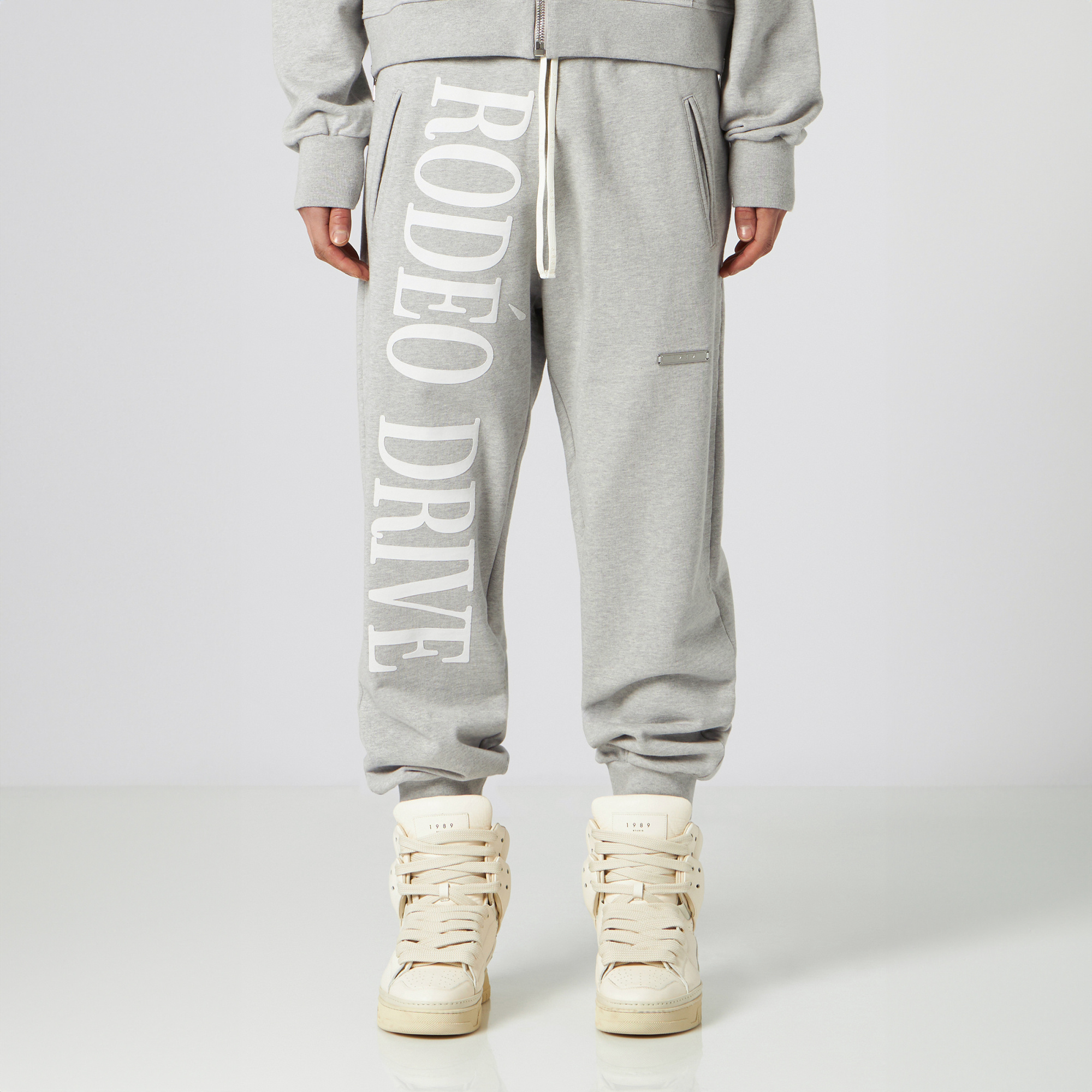 1989 Studio Melange Tracksuit Trousers Rodeo Style In Grey