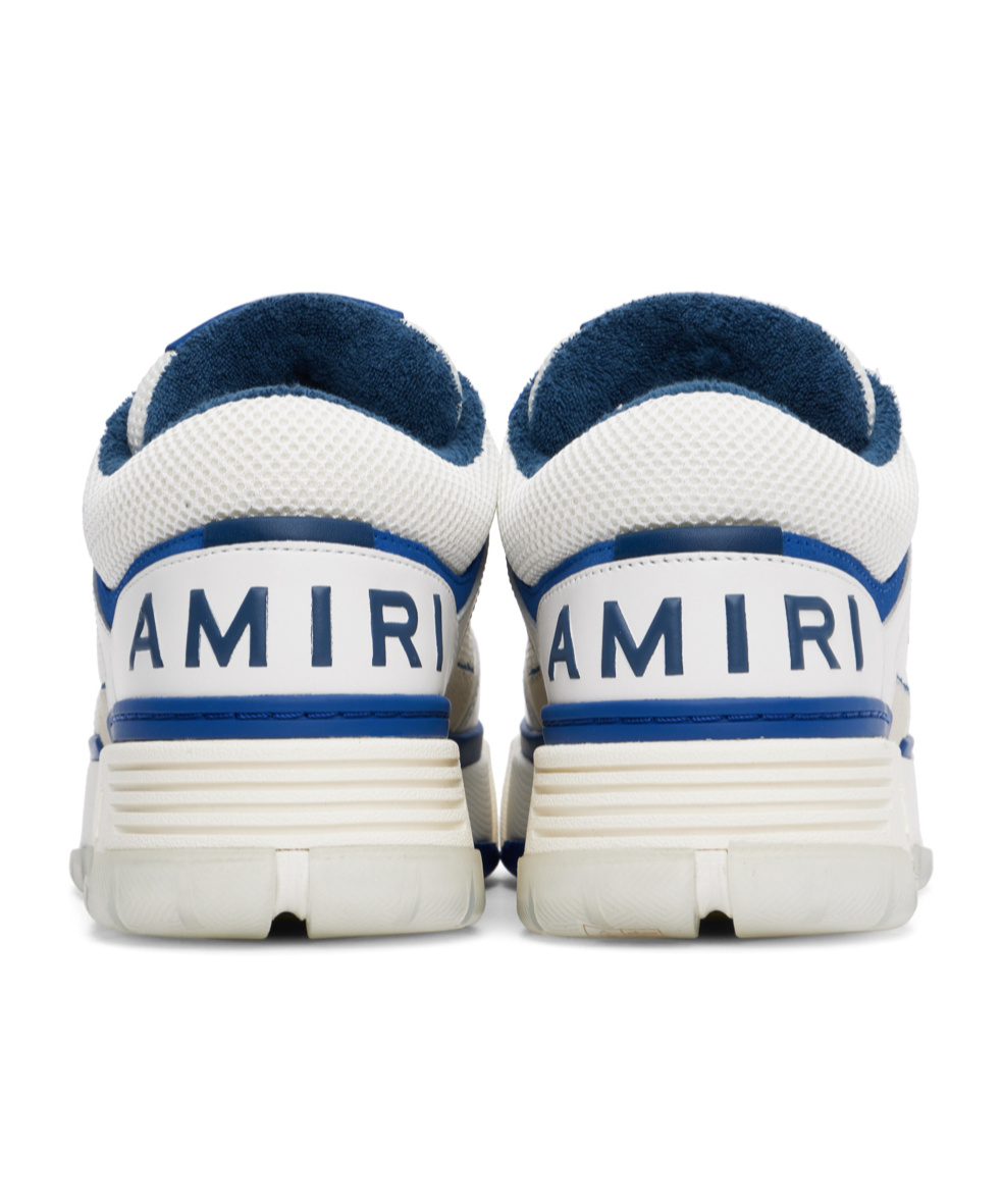 Amiri Men Two-tone Mesh And Leather Ma-1 Sneakers In White