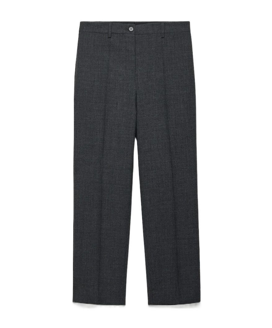 Prada Rush Stitch Pants In Gray