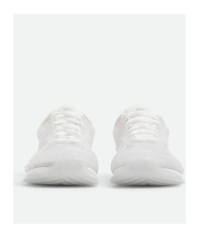 Bottega Veneta Orbit Sneakers From Running Technical Rubber And Mesh Shoes In White