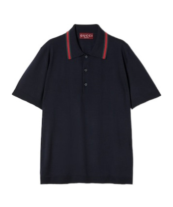 Gucci Mens Ink Green Red Brand-trim Regular-fit Wool Sweatshirt In Black