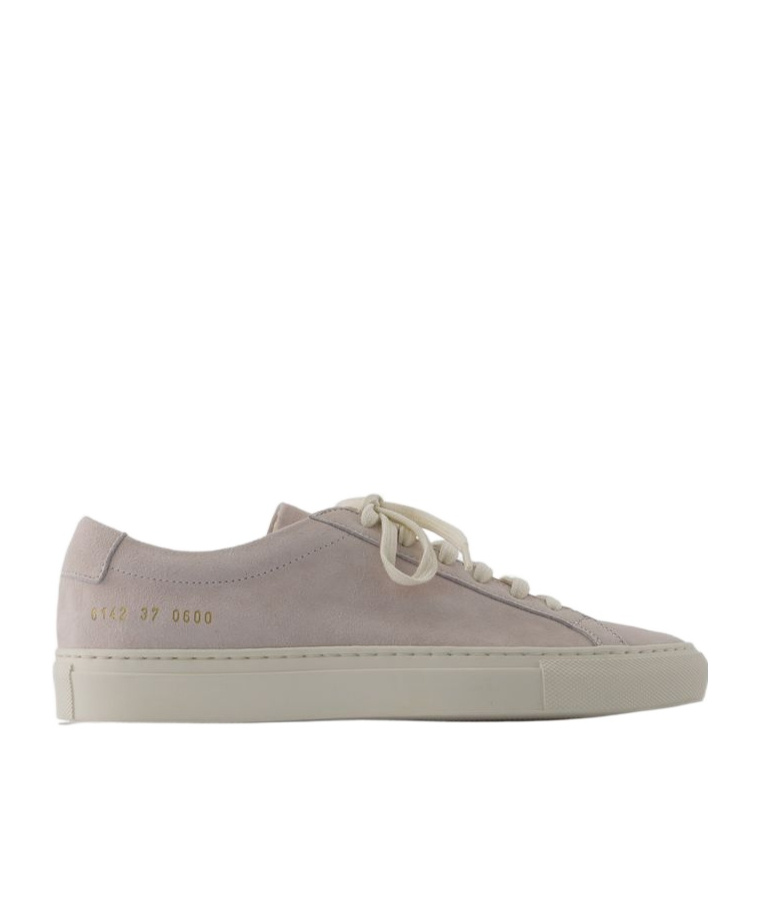 Common Projects Women's Contrast Achilles Sneakers In Gray