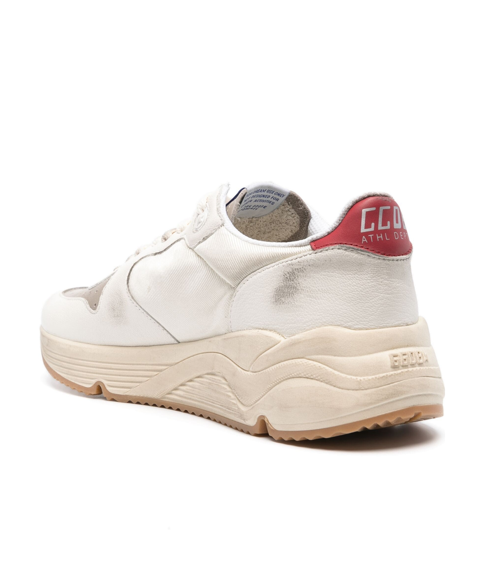 Golden Goose Running Sole Sneakers In White