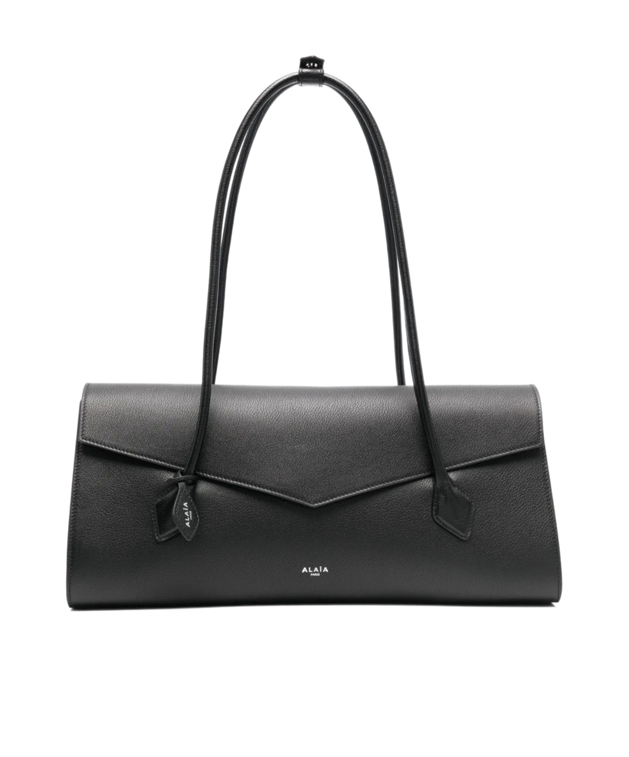 Alaïa Flap Shoulder Bag In Black