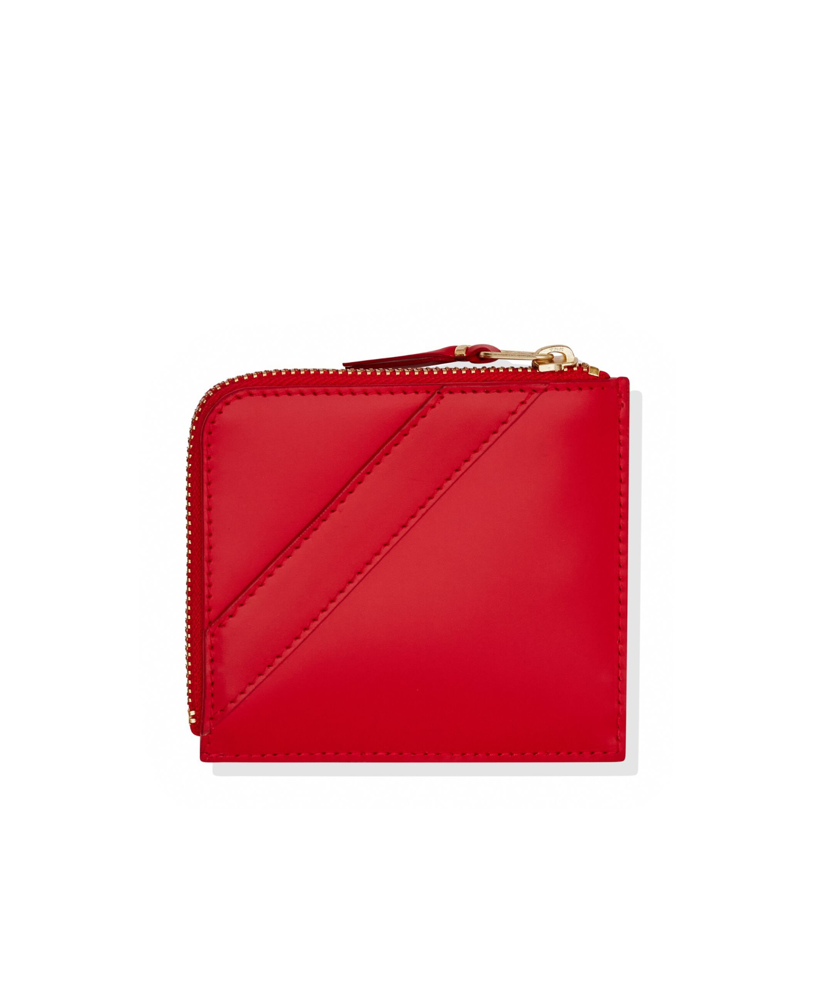 Comme Des Garçons Wallet Big Bow Zipped Wallet In Red