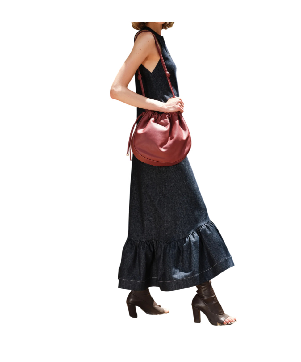 Zeusdione Daphne Sleeveless Midi Dress In Multi