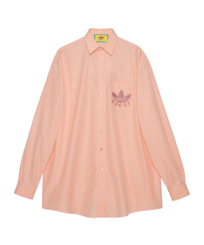 Gucci Adidas X  Long-sleeved Shirt In Nude