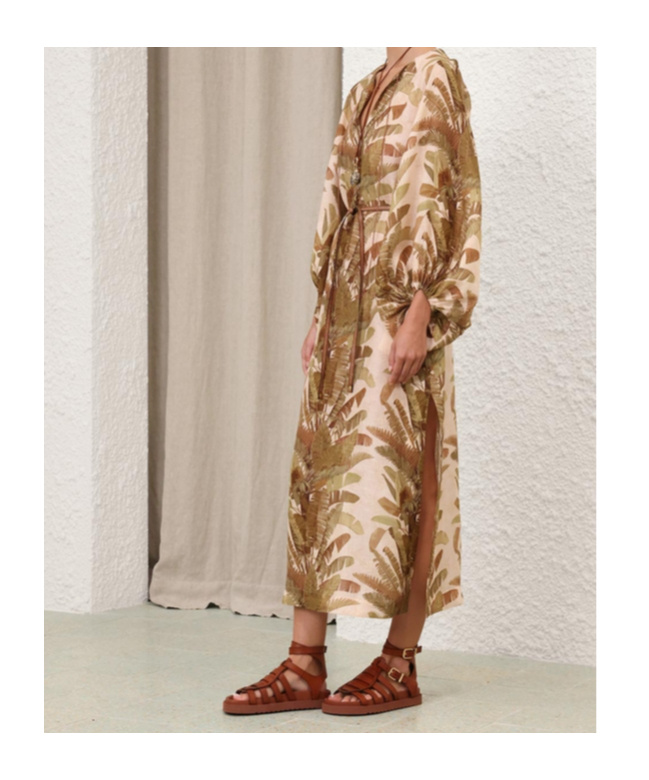 Shop Zimmermann Ascension Midi Dress