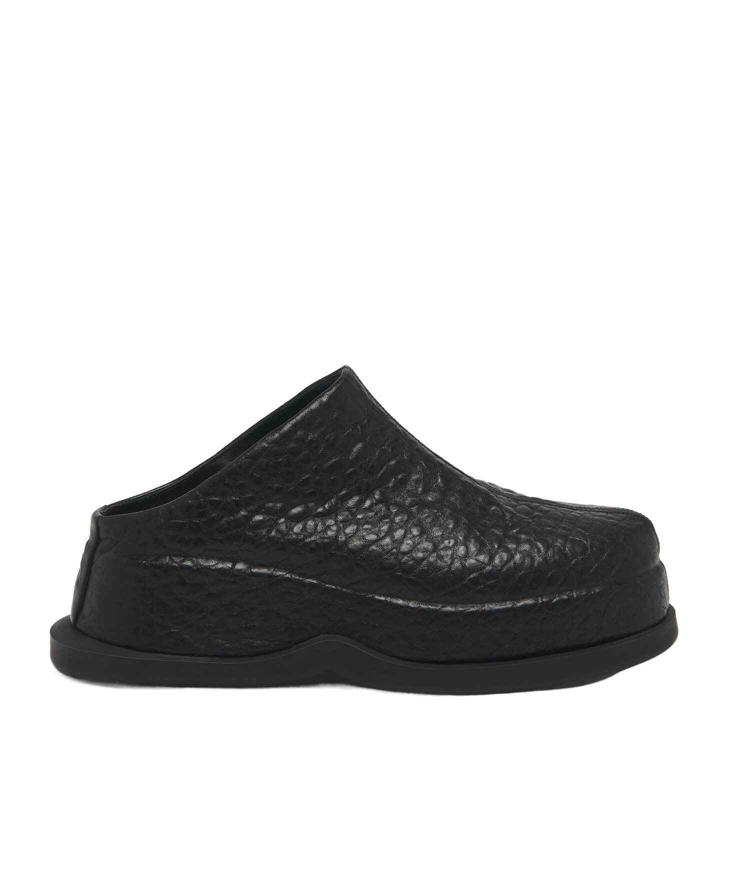 Alexander Mcqueen Wave Muller Shoes In Black