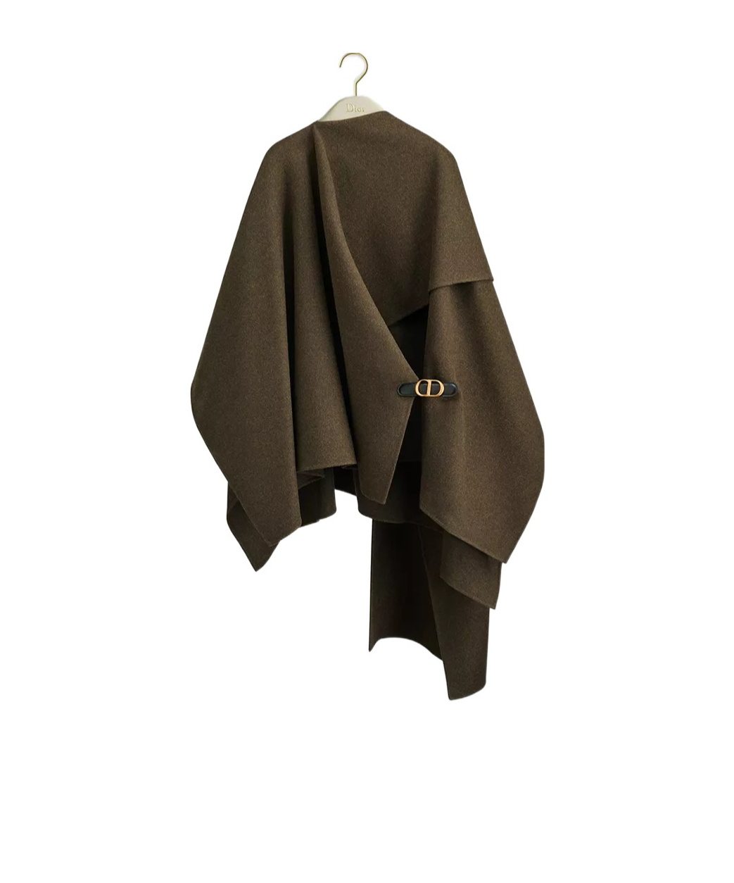 Dior Draped Cape In Green