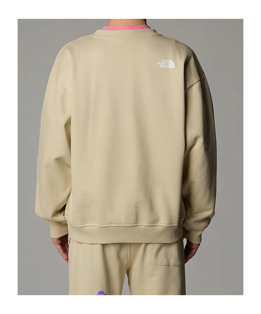 Shop The North Face X Yinka Ilori Logo-stamp Sweatshirt In Nude