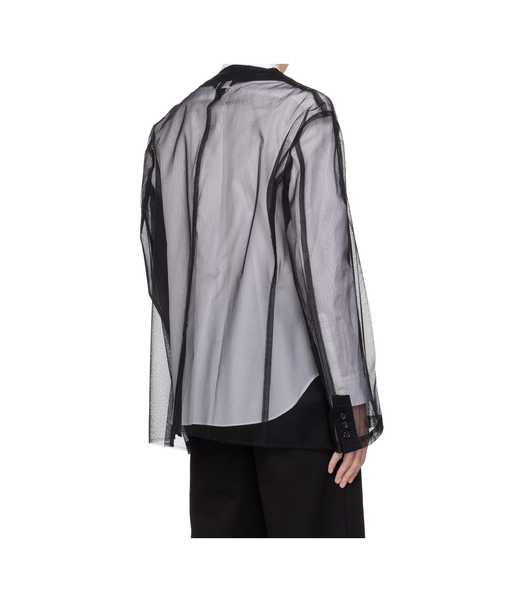 COMME DES GARÇONS LONG-SLEEVED SUIT JACKET