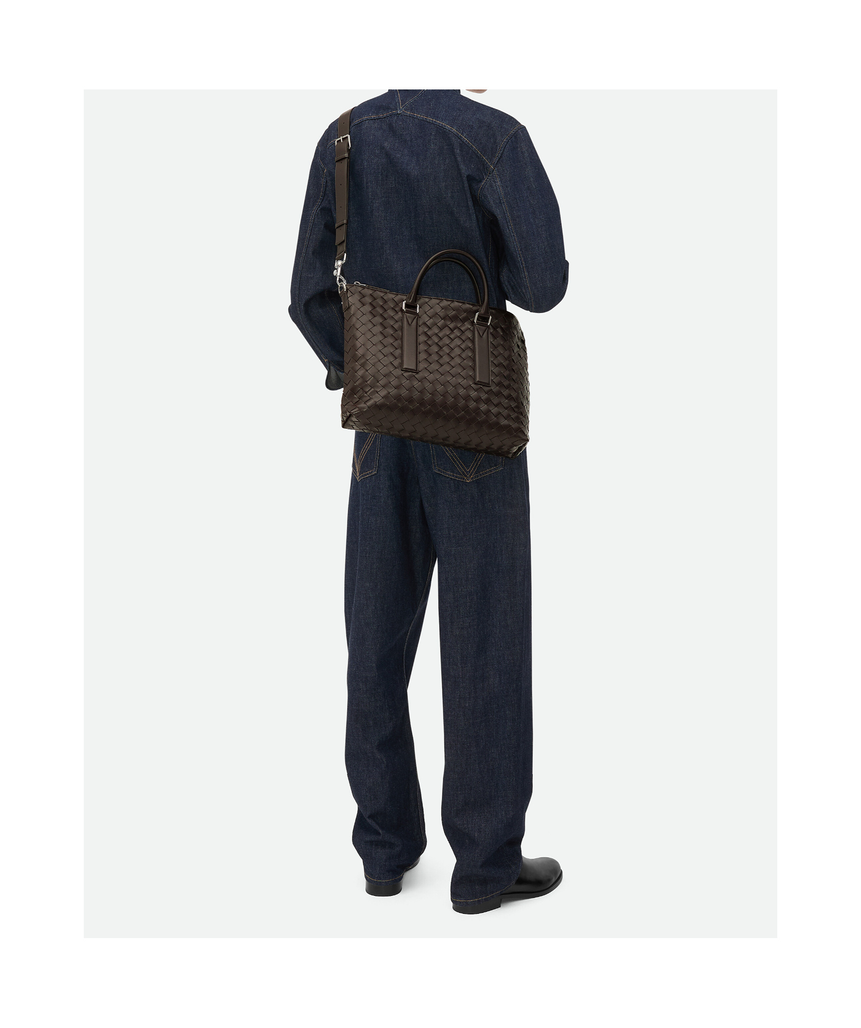 BOTTEGA VENETA INTRECCIATO SOFT BRIEFCASE