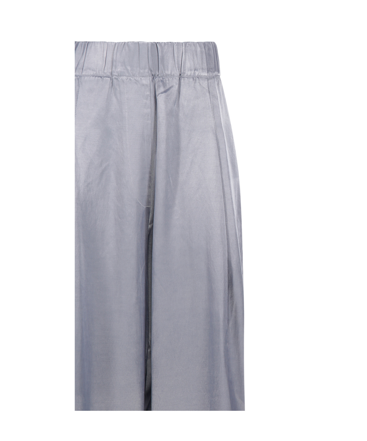 Dries Van Noten Wide Leg Trouser With Pleat And Pocket In Lightblue