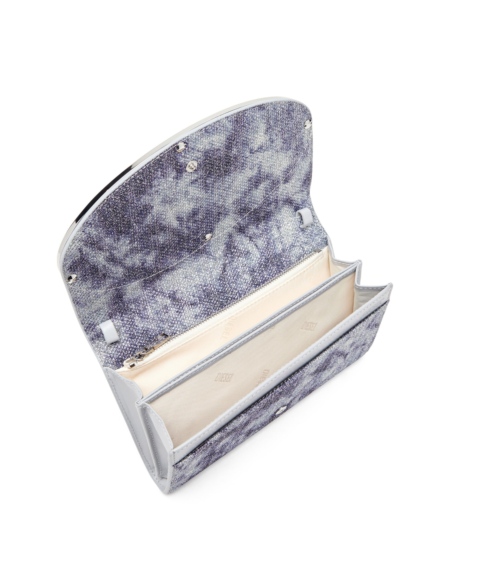 Diesel 1dr Wallet In Gray