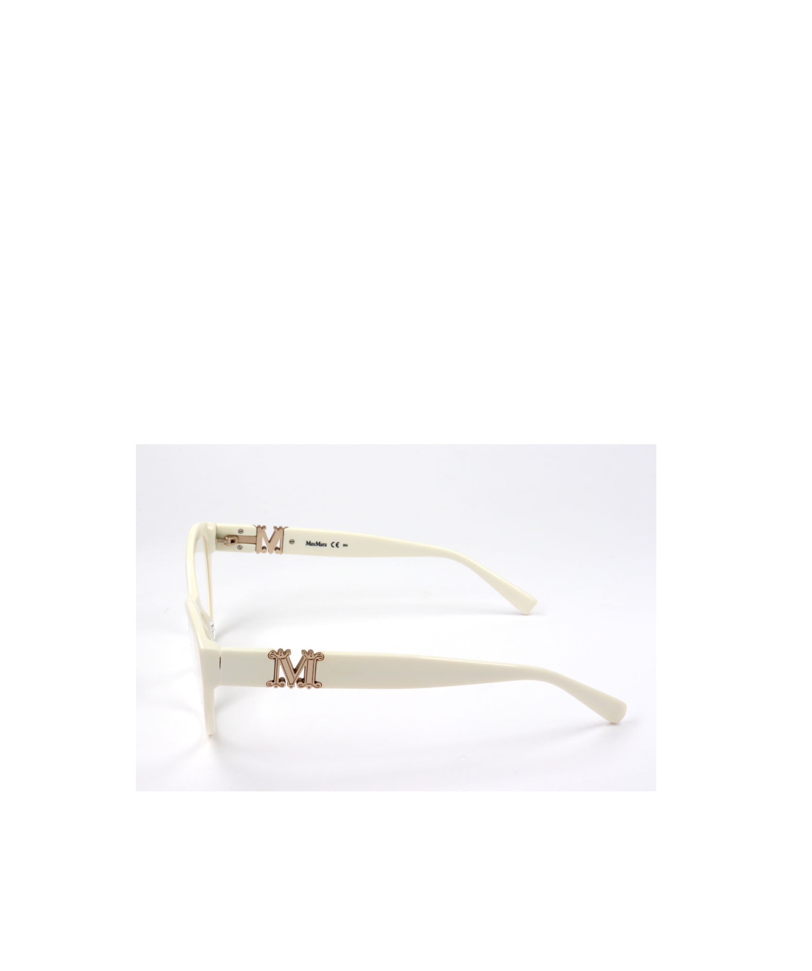 Max Mara Cat-eye Flat Mirror In White