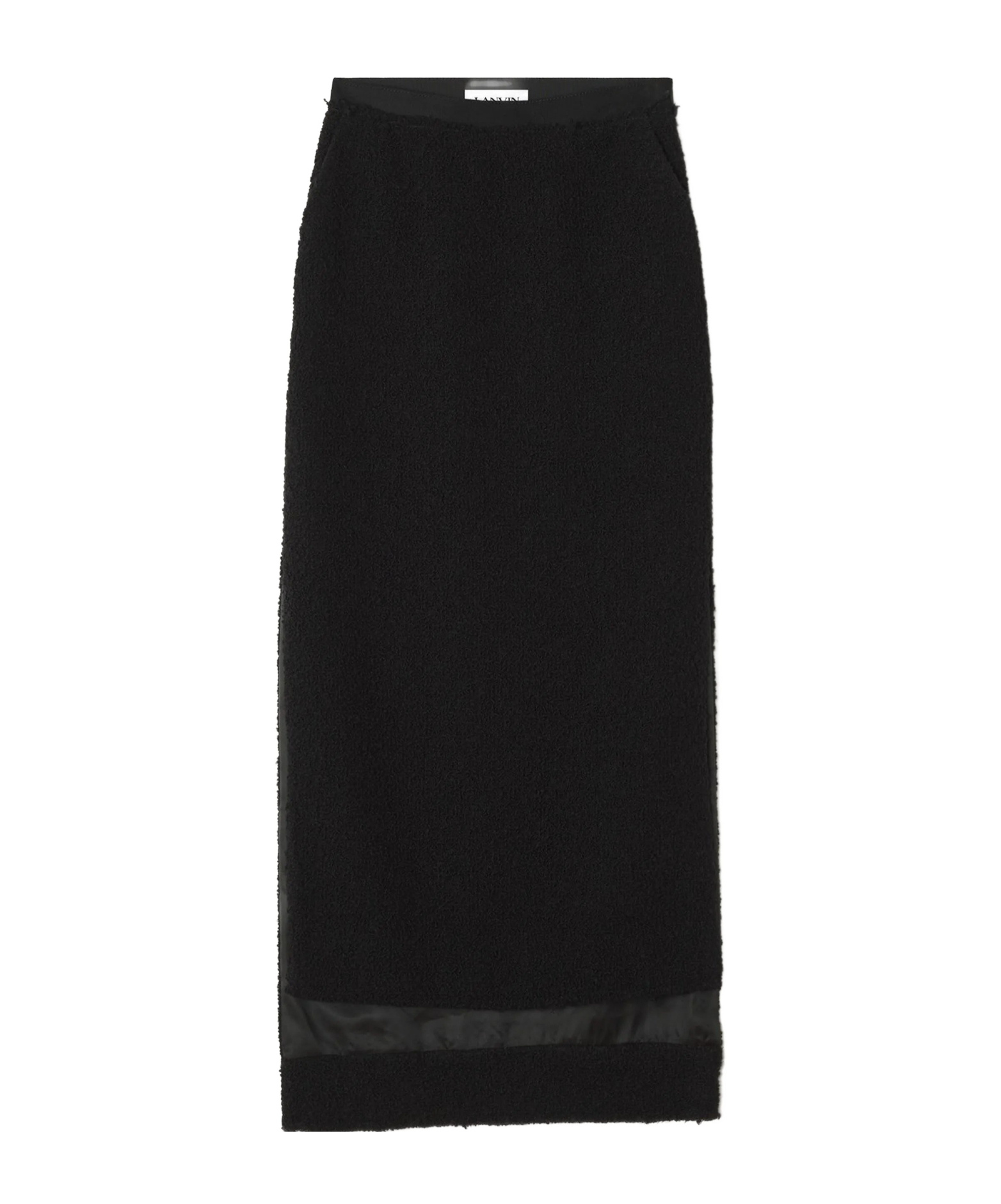 Lanvin High-waisted Skirt In Black