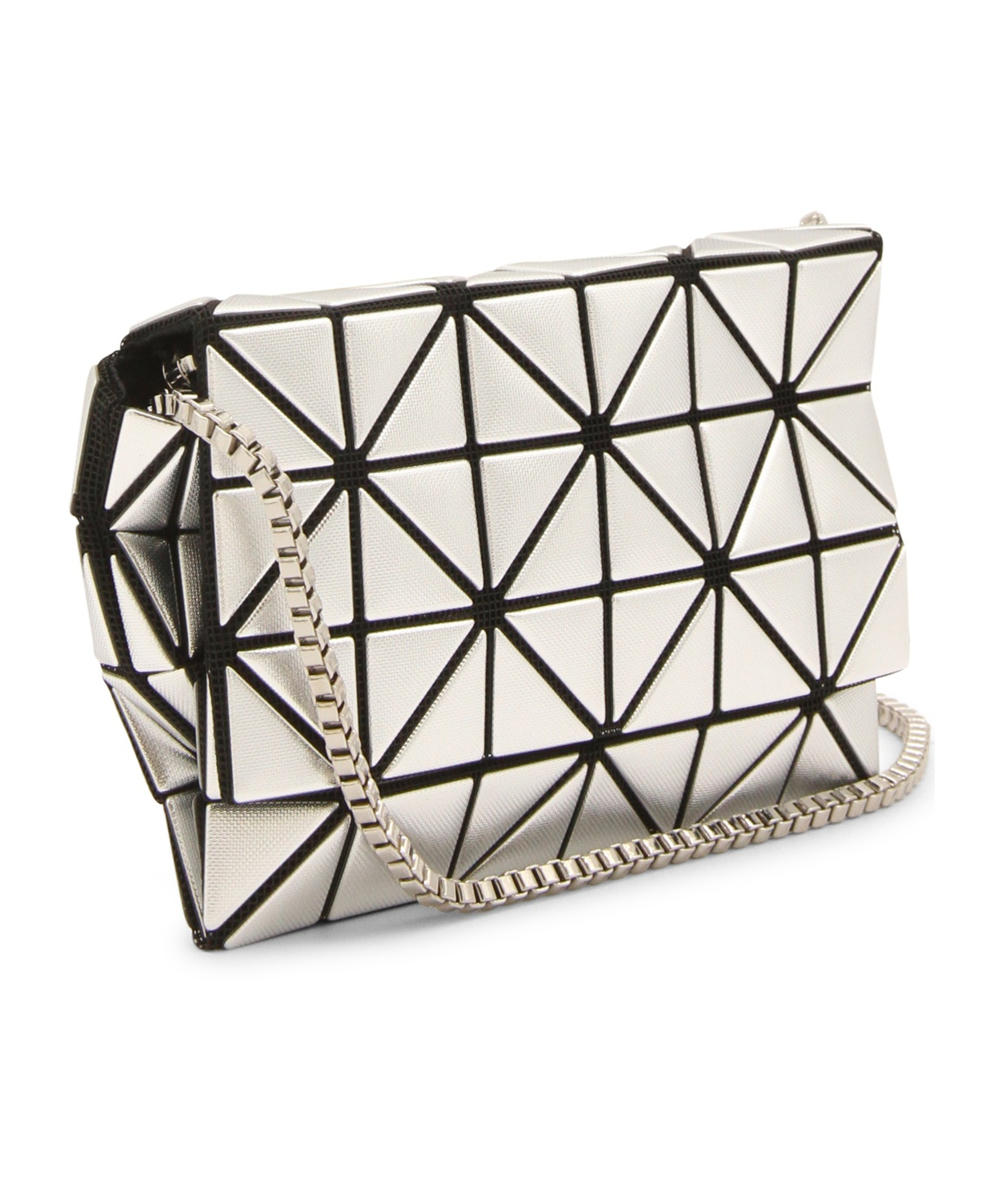 Bao Bao Issey Miyake Flip Shoulder Bag In White
