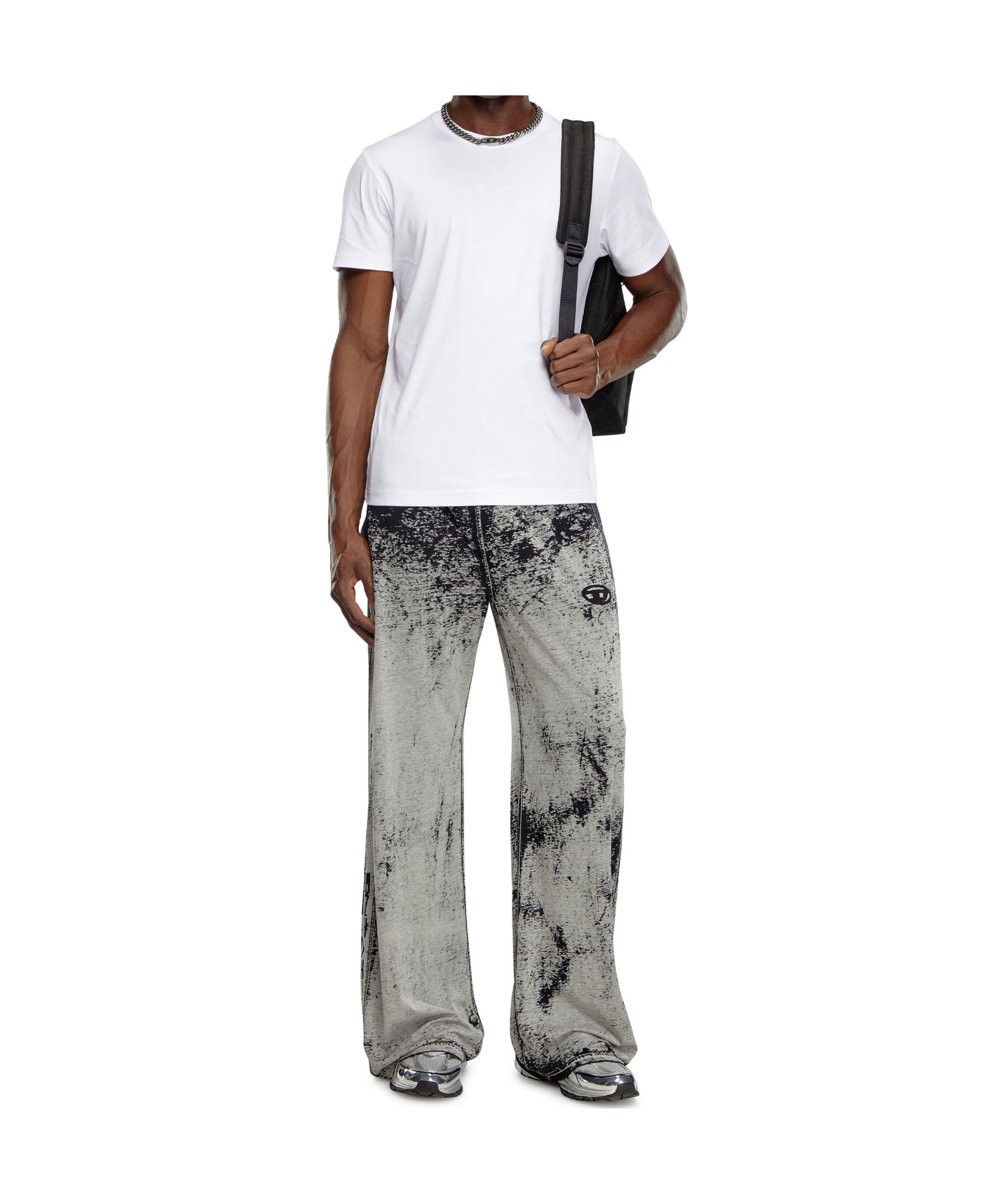 Diesel Short-sleeved T-shirt In White